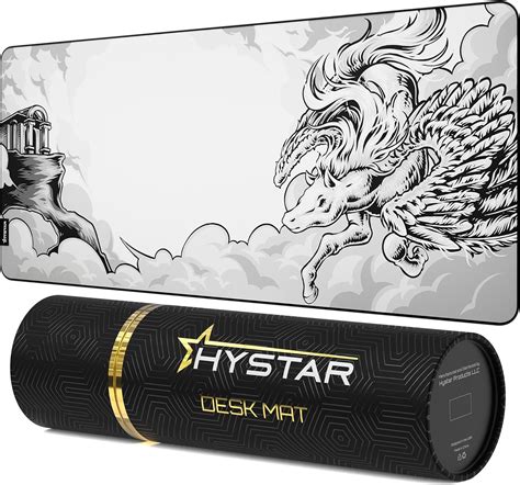 Hystar Alfombrilla De Mouse Extendida Para Juegos Mm De Grosor