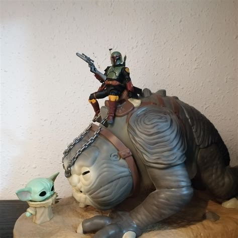 Finally I Have Boba Fett Riding The Rancor Rstarwars