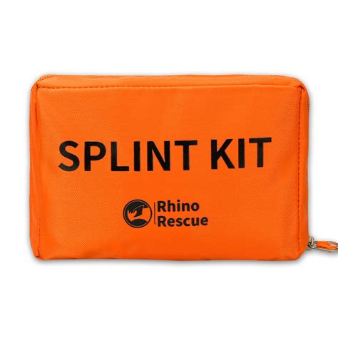 Rhino Rescue Splint Kit Reutilizable Supervivencia Combate Primeros