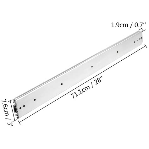 Vevor Heavy Duty Drawer Slides Length Locking Drawer Slides Lbs