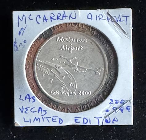 2000 .999 FINE SILVER McCARRAN LAS VEGAS AIRPORT MILLENIUM SERIES G
