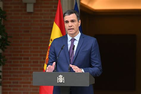 Espagne Laudacieux Pari Du Socialiste Pedro Sanchez