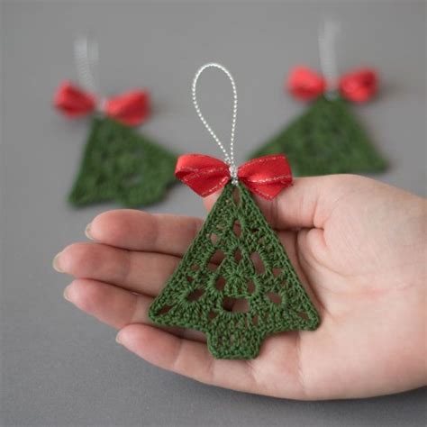 Crochet Christmas Ornament Crochet By Sevismagicalstitches On Etsy  Haken Kerst Haakpatroon