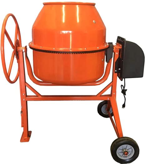 883 Cubic Feet Electric Cement Concrete Stucco Mortar Mixer Heavy Dut