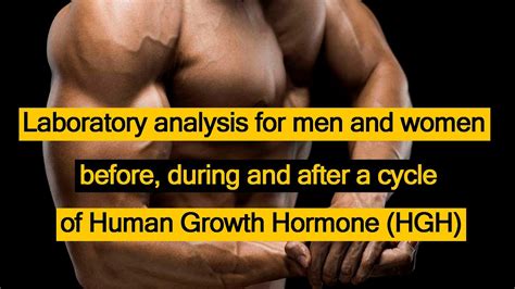 Laboratory Analysis For Men And Women Before During And After A Cycle