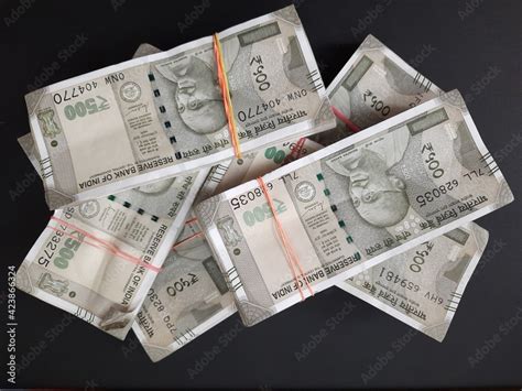 Indian Money Rupees Bundles