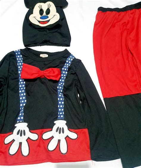 Mickey Mouse Costume, Babies & Kids, Babies & Kids Fashion on Carousell