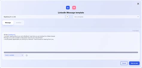 Linkedin Connection Message Template 12 Examples To Shine