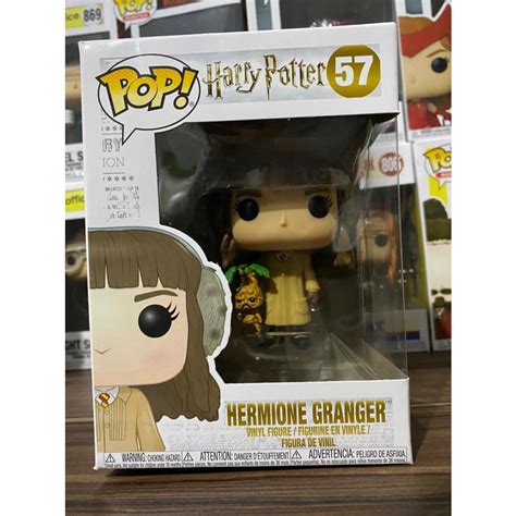 Funko Pop Hermione Granger Herbology Caixa Detalhes Shopee