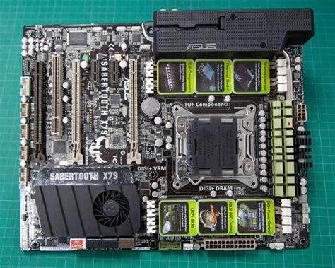 Asus Sabertooth X79 Motherboard Rundown Slashgear