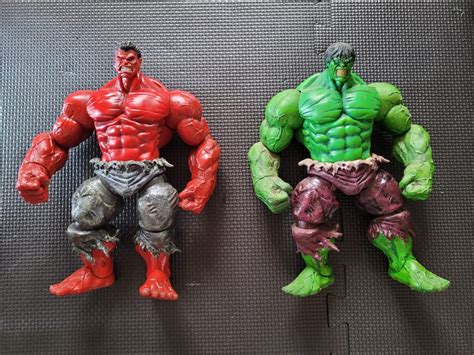 Diamond Select Red Hulk Hobbies Toys Toys Games On Carousell