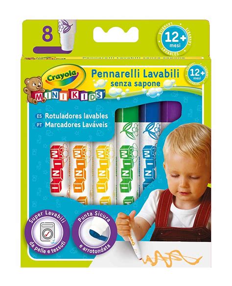 Flomasteriai Crayola, 8 spalvų kaina | pigu.lt