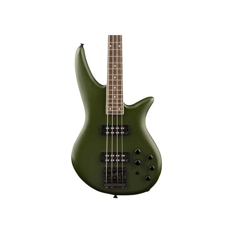 Jackson Js3 X Series Spectra Iv Matte Army Drab 4 String Bass Rockshop