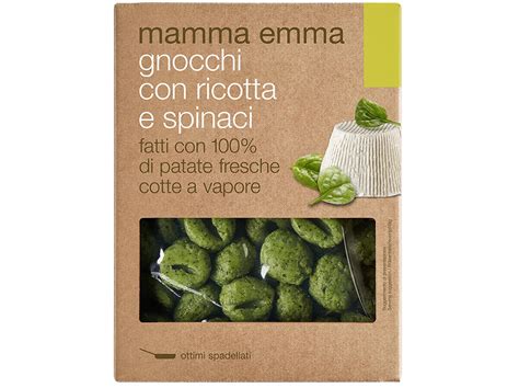 Gnocchi Mamma Emma Ricotta E Espinafres G Auchan