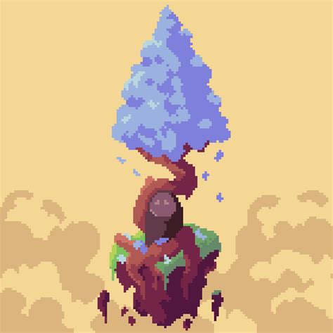 Pixilart Floaty Shrine By Atomic Potato