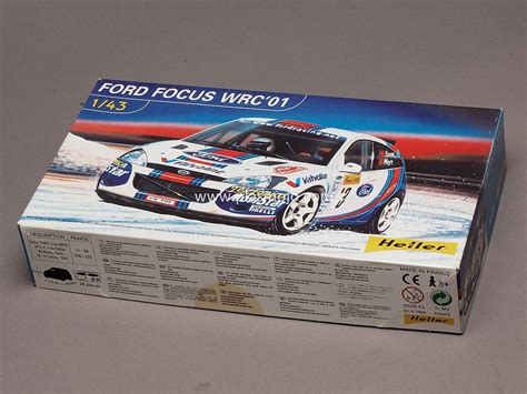 Heller Ford Focus Wrc Plasmojo Scale Model