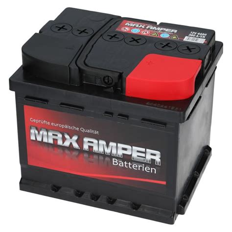 Maxamper V Ah A En Autobatterie Starterbatterie Calcium