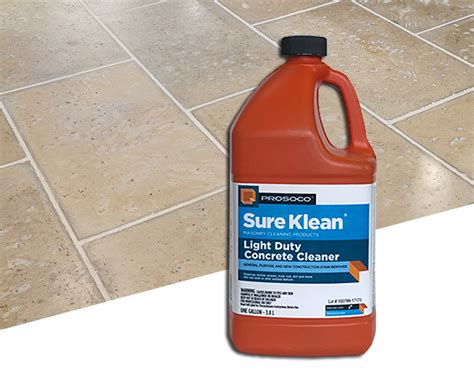 Prosoco® Sure Klean® Light Duty Concrete Cleaner 1 Gal Enhance