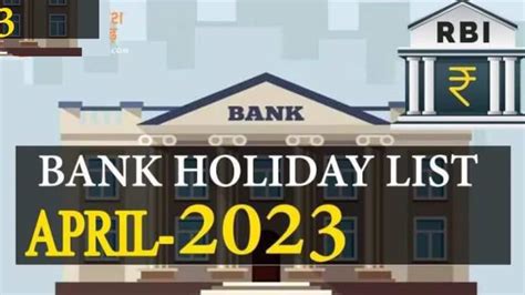 Bank Holidays In April Bank Branches To Be Closed For Up To