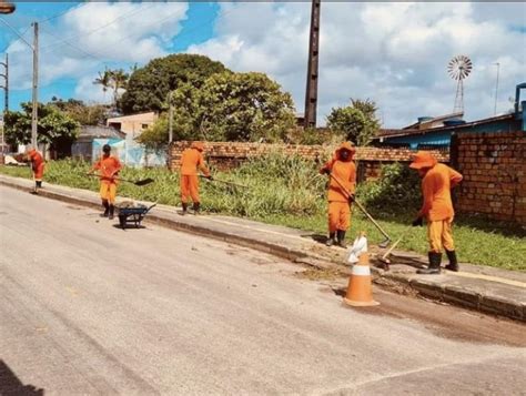 Sesan garante limpeza e revitalização asfáltica em Icoaraci Outeiro e