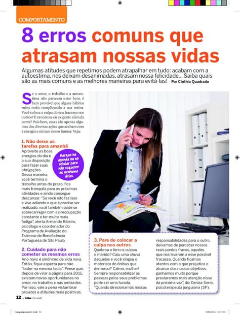 Pdf Erros Comuns Que Atrasam Nossas Vidas Dokumen Tips