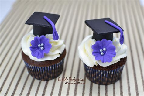 Graduation Cupcake Toppers Edible Perfections