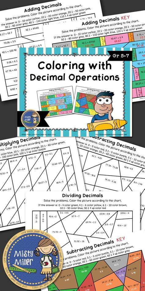 Decimal Coloring Pages Top Coloring Page Ideas