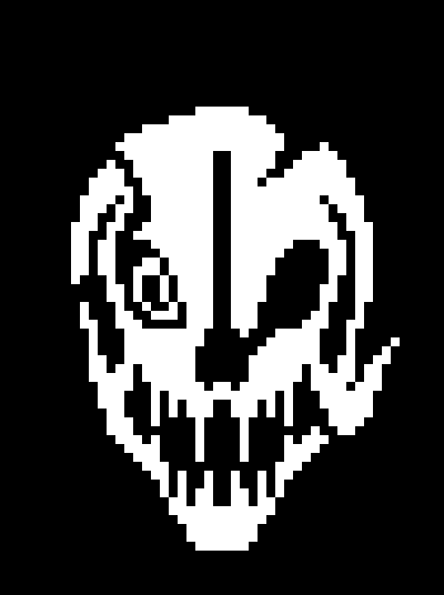 I made these Gaster blaster sprites a while ago for my fangame project ...