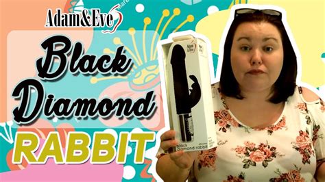 Using My First Rabbit Vibrator Black Diamond Rabbit Sex Toy Review Youtube