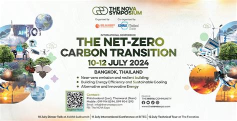 The Net Zero Carbon Transition Bangkok International Trade