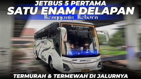 Satu Enam Delapan Rilis Jetbus Pertama Single Glass Rengganis