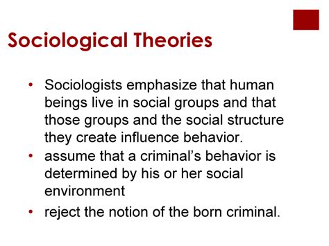 Sociological Theories Of Crime Slide 2 Top Hat