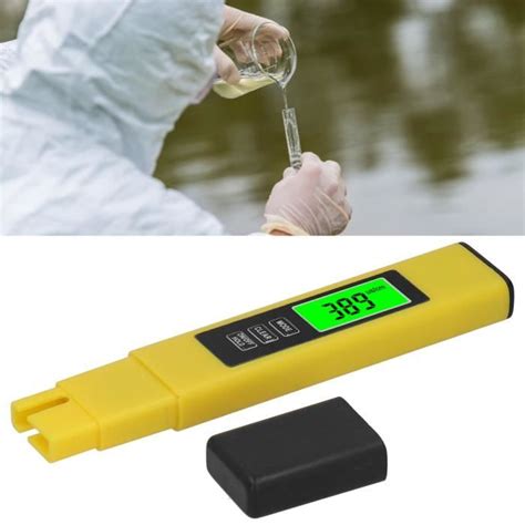 Fafeicy Testeur D Eau Num Rique Testeur De Qualit De L Eau Compteur