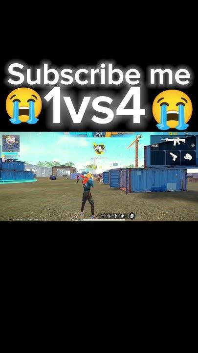 💥💥👿💯freefire Trending Viral Video Cs Rank Me 1vs4support Me Please