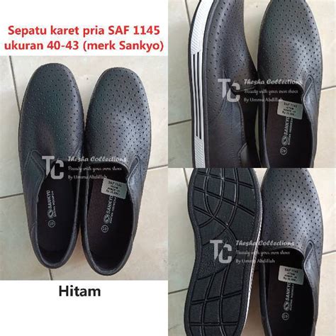 Jual Sepatu Karet Pria SAF 1145 Ukuran 40 43 Merk Sankyo Shopee