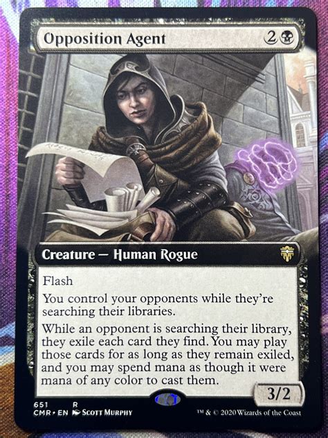 Opposition Agent Cmr Extended Art Bootleg Mage