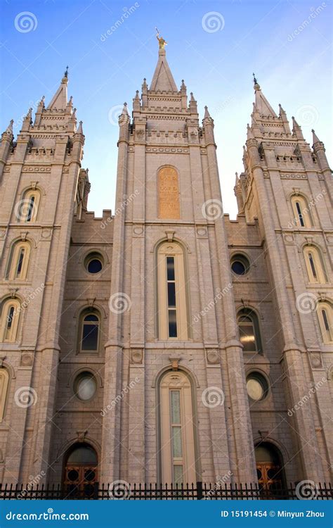 Mormon Temple,Salt Lake City Stock Images - Image: 15191454