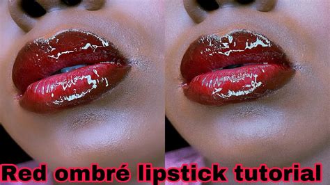 How To Apply Ombre Red Lipstick Perfectly A Beginner Friendly Tutorial