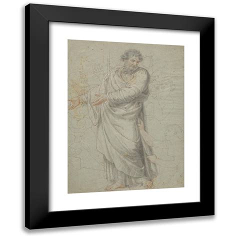 Edward Francis Burney X Black Modern Framed Museum Art Print Titled