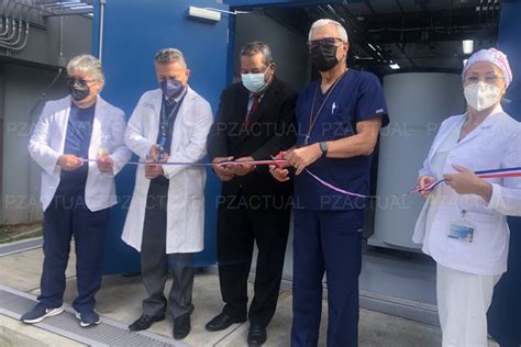 Hospital México inaugura planta purificadora de agua para pacientes de