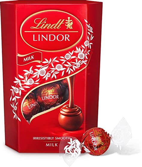 Lindt Lindor Milk Chocolate Truffles Box 200g Uk Grocery