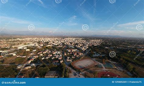 Greece Komotini stock image. Image of poster, clouds - 129405269