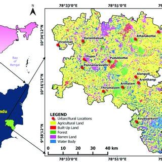 Pudukkottai district map. | Download Scientific Diagram