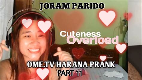 Ome Tv Harana Prank Part 11 Cuteness Overload Youtube