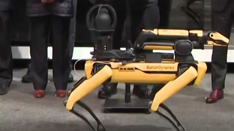 WATCH: Robot police dog returns to NYPD despite earlier criticism