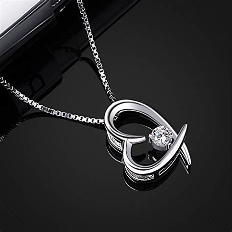 B Catcher Women Jewelry Sterling Silver Cubic Zirconia Love Heart