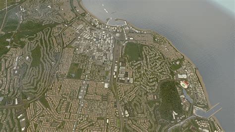 Coastal City : r/CitiesSkylines