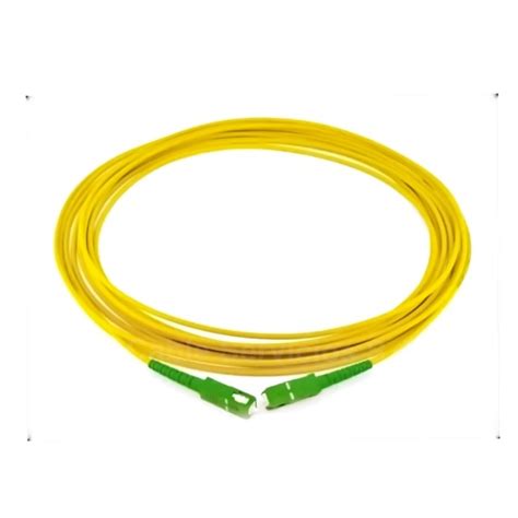 Patch Cord Sc Apc A Sc Apc Simplex Fibra Monomodo De Mts M Mm