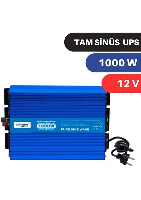 Carspa Watt Volt Ups Tam Sin S Inverter Invert R Fiyatlar Ve