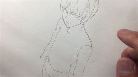 吉村拓也【fanboxイラスト講座】 On Twitter 2分間で勉強する 上から視点フカンアングルの 【シャツの描き方